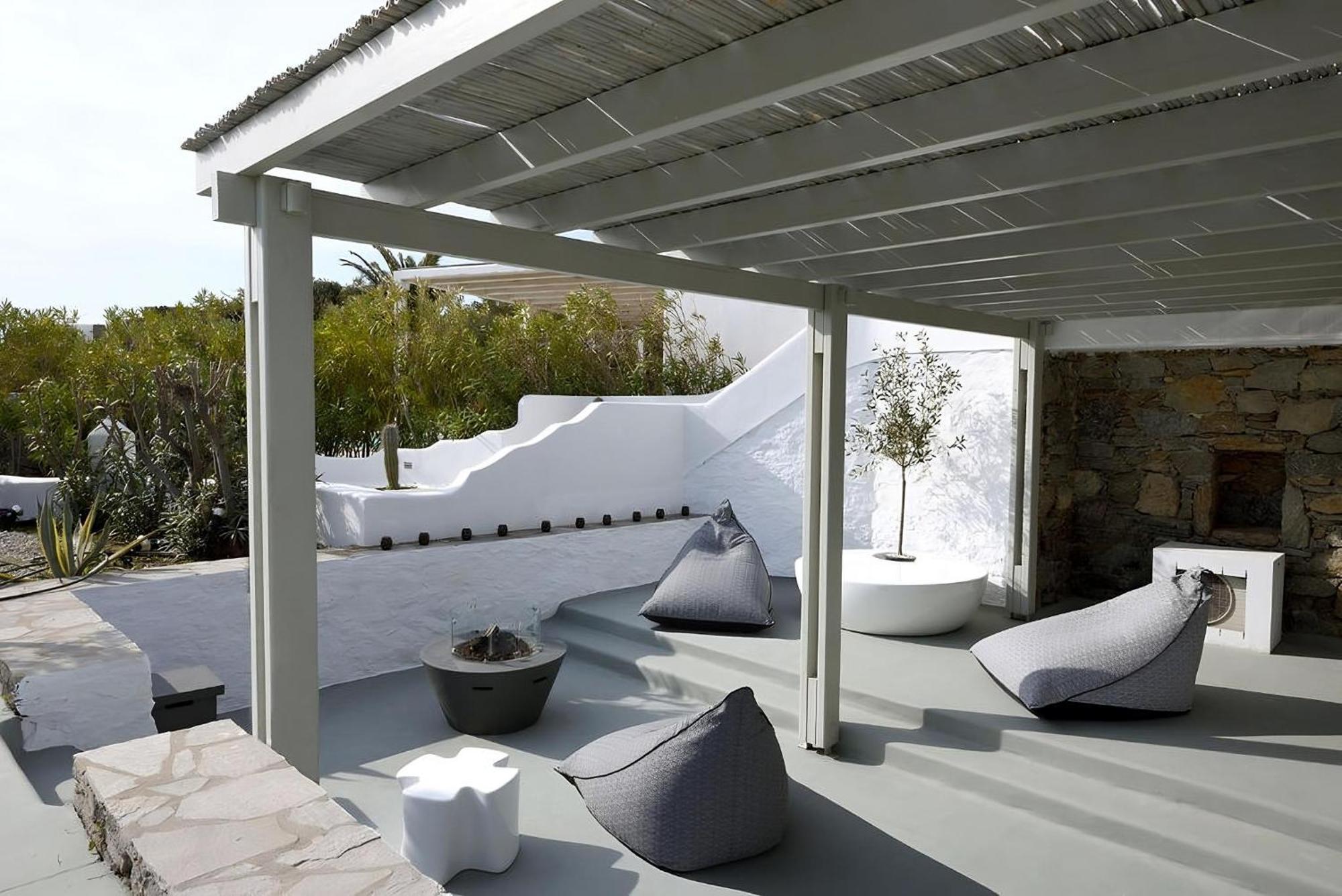 Villa Dafni 4Bed With Pool In Kalafatis Spilia Mykonos Town Экстерьер фото