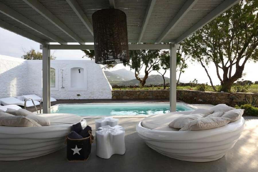 Villa Dafni 4Bed With Pool In Kalafatis Spilia Mykonos Town Экстерьер фото